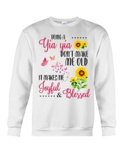 BEING A yia yia Crewneck Sweatshirt thumbnail