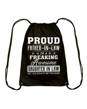 Proud Father-In-Law Drawstring Bag thumbnail