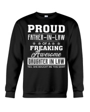 Proud Father-In-Law Crewneck Sweatshirt thumbnail