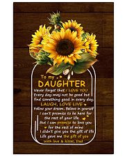 Never Forget That I Love U Dad To Daughter Vertical Poster tile