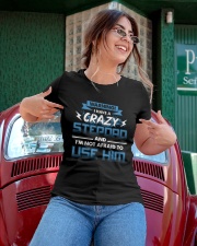 Warning I Have A Crazy Stepdad Ladies T-Shirt apparel-ladies-t-shirt-lifestyle-01