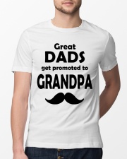 Great Dads Get Promoted To Grandpa Classic T-Shirt lifestyle-mens-crewneck-front-13
