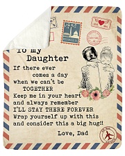 If there ever comes a day Dad-to-Daughter Sherpa Fleece Blanket - 50" x 60" thumbnail