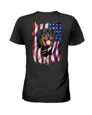 Rottweiler Flag Ladies T-Shirt thumbnail