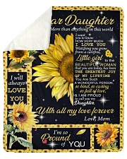 More Than Anything In This World Mom To Daughter Sherpa Fleece Blanket tile