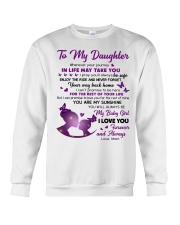 Wherever Your Journey In Life Mom To Daughter Crewneck Sweatshirt tile