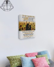 You Are Braver Than You Believe Mom To Daughter 11x14 Gallery Wrapped Canvas Prints aos-canvas-pgw-11x14-lifestyle-front-02