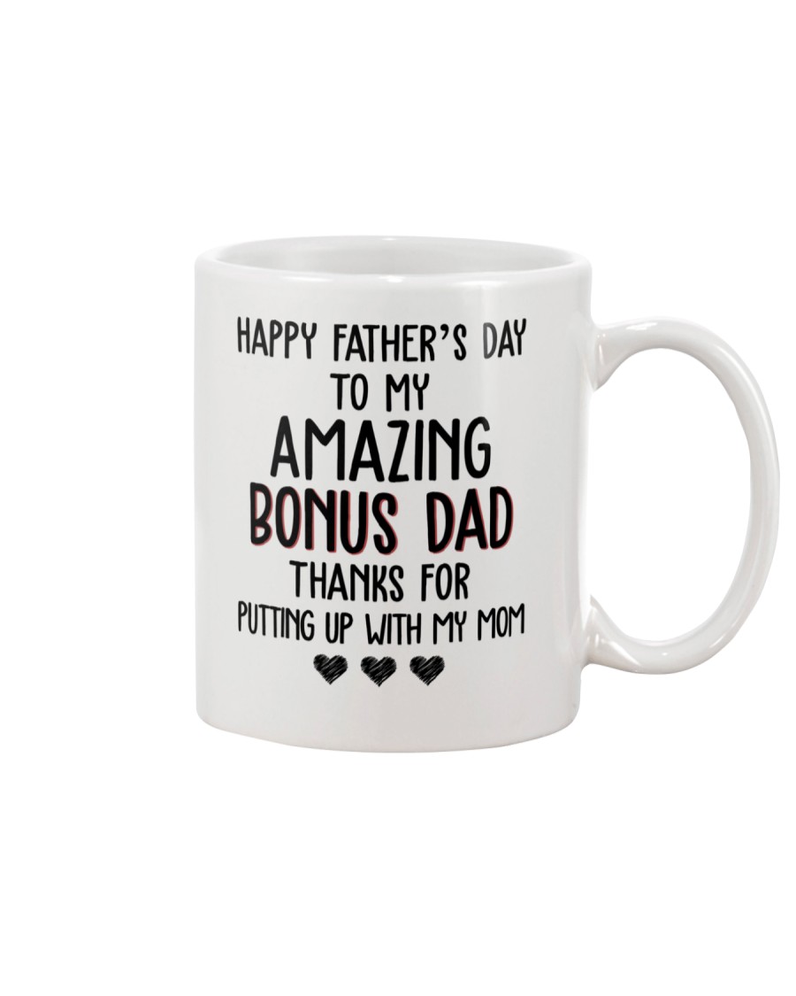 Happy Father's Day to my Amazing Bonus dad Mug