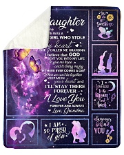 Galaxy-Im So Proud Of You- Mom-To-Daughter Sherpa Fleece Blanket tile
