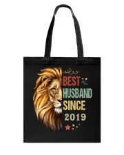 Personalized Name Best Husband Since Year Tote Bag tile