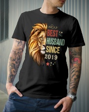 Personalized Name Best Husband Since Year Classic T-Shirt lifestyle-mens-crewneck-front-6