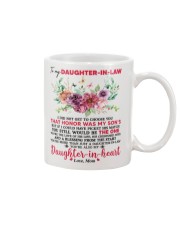I Did Not Get To Choose U To Daughter-In-Law Mug front