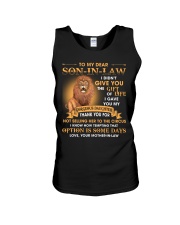 To My Dear Son-In-Law From Mother-in-law Unisex Tank thumbnail