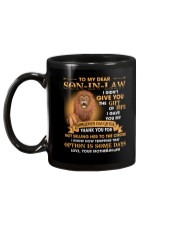To My Dear Son-In-Law From Mother-in-law Mug back