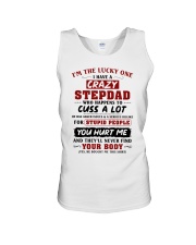 I'm The Lucky One I Have A Crazy Stepdad Unisex Tank thumbnail