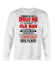 I'm A Grumpy Old Man Of An Awesome Wife Crewneck Sweatshirt thumbnail