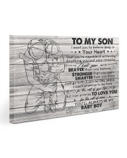 I Want U To Believe Deep In Your Heart-Dad To Son Gallery Wrapped Canvas Prints tile