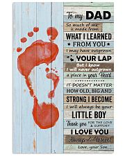 Dad Thanks For The Love Support I Love You Forever 11x17 Poster front