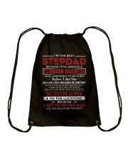 I'm The Best Stepdad Drawstring Bag thumbnail