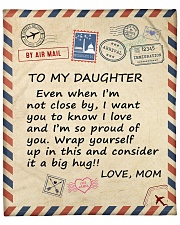 I Am So Proud Of You Mom To Daughter Fleece Blanket - 50" x 60" front