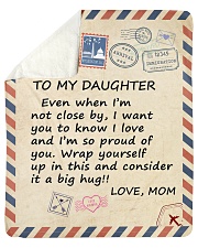 I Am So Proud Of You Mom To Daughter Sherpa Fleece Blanket - 50" x 60" thumbnail