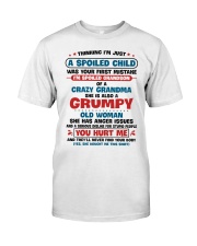 I'm Spoiled Grandson Of A Crazy Grandma Premium Fit Mens Tee thumbnail