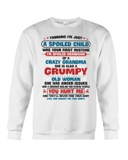 I'm Spoiled Grandson Of A Crazy Grandma Crewneck Sweatshirt thumbnail