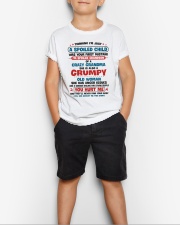 I'm Spoiled Grandson Of A Crazy Grandma Youth T-Shirt lifestyle-youth-tshirt-front-1