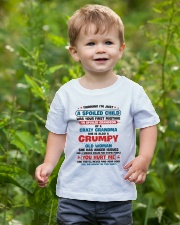 I'm Spoiled Grandson Of A Crazy Grandma Youth T-Shirt lifestyle-youth-tshirt-front-3