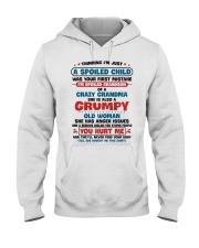 I'm Spoiled Grandson Of A Crazy Grandma Hooded Sweatshirt thumbnail