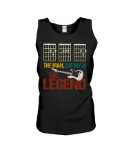 Guitar Dad The Man The Myth The Legend - For Dad Unisex Tank tile
