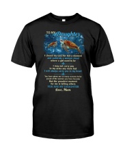Daughter Turtle I'll Always Carry You In My Heart Classic T-Shirt tile