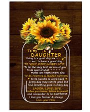 Today Is A Good Day Mom To Daughter Vertical Poster tile