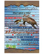 To My Granddaughter 11x17 Poster front