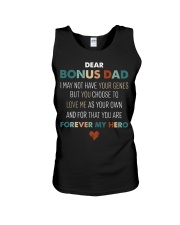 Dear Bonus Dad Unisex Tank tile