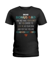Dear Bonus Dad Ladies T-Shirt tile
