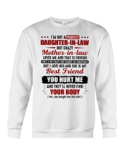 I'm Not Pefect DIl But Crazy MIL Loves Me Crewneck Sweatshirt thumbnail