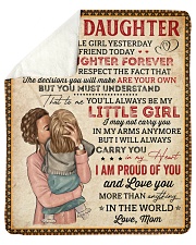 My Little Girl Yesterday Mom To Daughter Sherpa Fleece Blanket tile