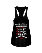 I have a pretty Bonus Daughter be careful Ladies Flowy Tank thumbnail