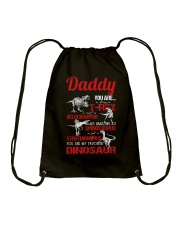 Daddy You're My Favorite Dinosaur Drawstring Bag tile