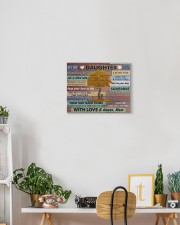 Daughter Be Brave Bold And Just Do Your Best 14x11 Gallery Wrapped Canvas Prints aos-canvas-pgw-14x11-lifestyle-front-03