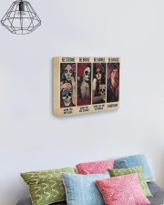 Be Strong Be Brave Be Humble Be Badass Tattoo 14x11 Gallery Wrapped Canvas Prints aos-canvas-pgw-14x11-lifestyle-front-02