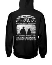 You can't scare me I have a stubborn Son Hooded Sweatshirt tile