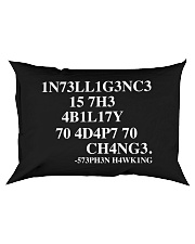 Intelligence is the ability to adapt to change Rectangular Pillowcase tile
