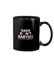 Dads dont babysit Mug tile