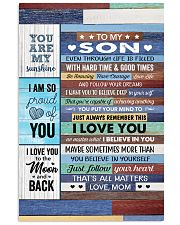 Even Though Life Is Filled Hard Time - Mom To Son Vertical Poster tile