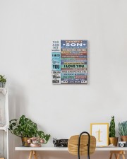 Even Though Life Is Filled Hard Time - Mom To Son 11x14 Gallery Wrapped Canvas Prints aos-canvas-pgw-11x14-lifestyle-front-03