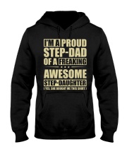 I'm A Proud Stepdad Of A Awesome Stepdaughter Hooded Sweatshirt thumbnail