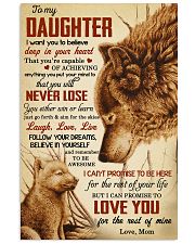 I Want U To Believe In Your Heart-Mom To Daughter 11x17 Poster front