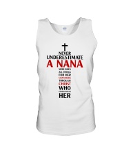Never Underestimate A Nana Unisex Tank thumbnail